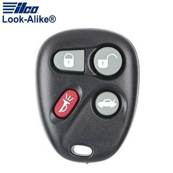 Ilco LAL RKE-GM-4B4 GENERAL MOTORS 4 BUTTON REMOTE KEYLESS ENTRY ILCO-AX00011700 - main